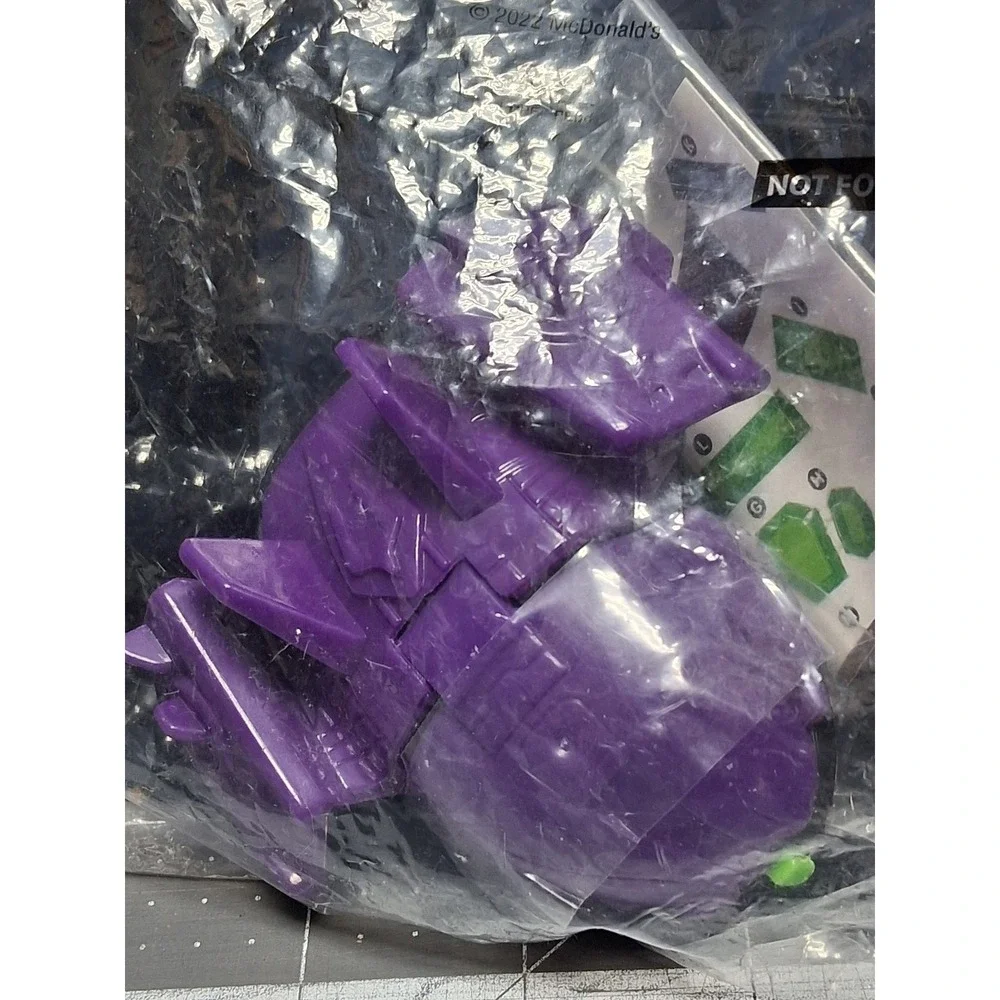 McDonalds Lightyear Happy Meal‎ Toy Purple Zurg Fighter Ship 5 Sealed 2022